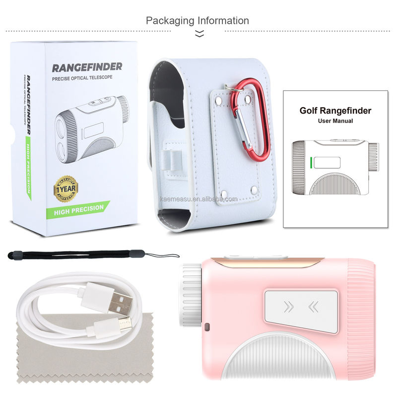OEM 800m Piste de golf portée laser Télémètre de distance Téléscope de qualité industrielle Golf Télémètres laser pour enfants pour femmes
