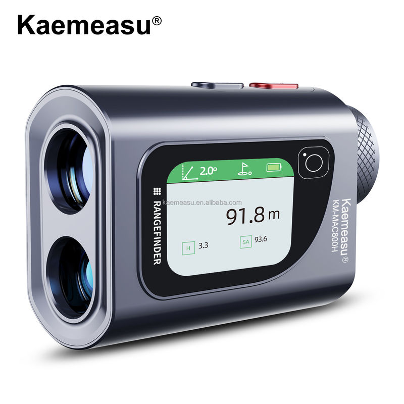 Dispositif de mesure numérique laser de 600m 95*63*38mm Testeur de portée sans fil pour les projets d'ingénierie de chasse au golf