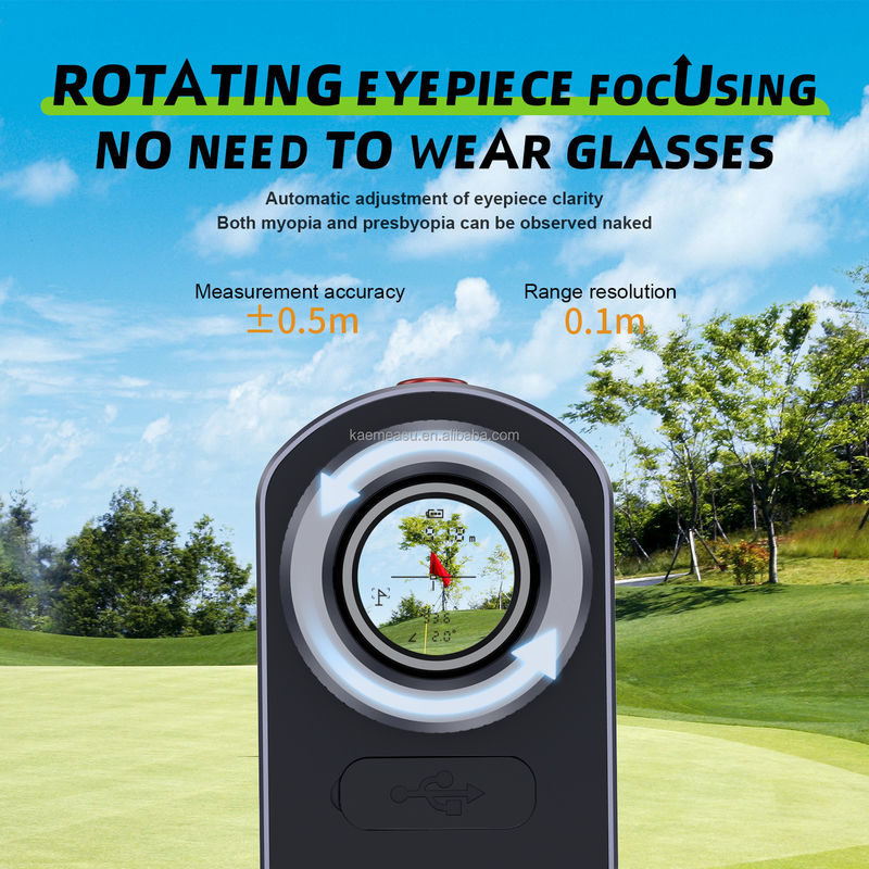 800m Télémètre Binoculars professionnels Tape laser numérique Mesure de chasse Dispositif de mesure électronique avec écran LCD