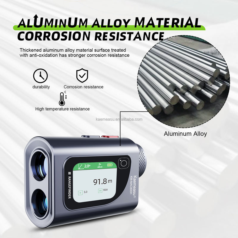 800m Laser sans fil Mesure de distance Mètre Digital Ruler Combo Haute précision pour les ingénieurs Architectes Golfeurs
