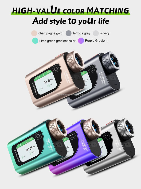 Mesure numérique de diamètre laser sans fil, mesureur de diamètre laser pour la construction, golf, chasse, télémètre.