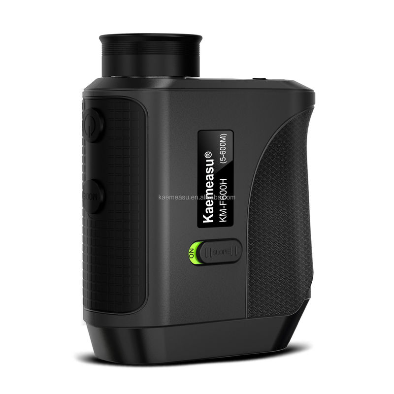 F Modèle Logo personnalisé Golf Laser Télémètre Fonction de vibration de pente Optique claire pour les golfeurs