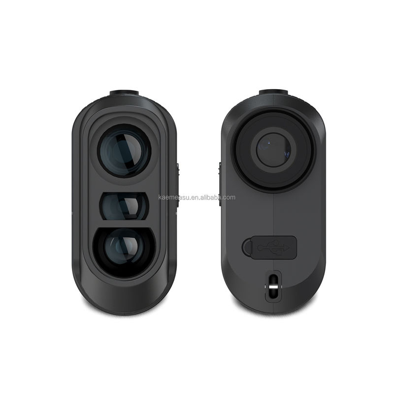 F Modèle Logo personnalisé Golf Laser Télémètre Fonction de vibration de pente Optique claire pour les golfeurs