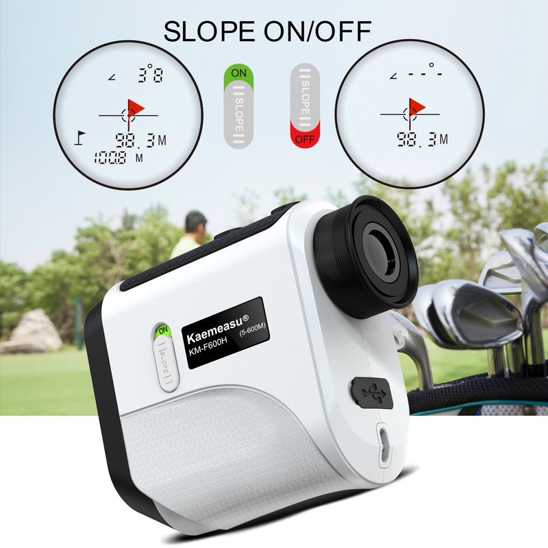 Modèle F Affordable Golf Télémètre Pincelle de pente à la recherche d'un outil de mesure de distance laser léger
