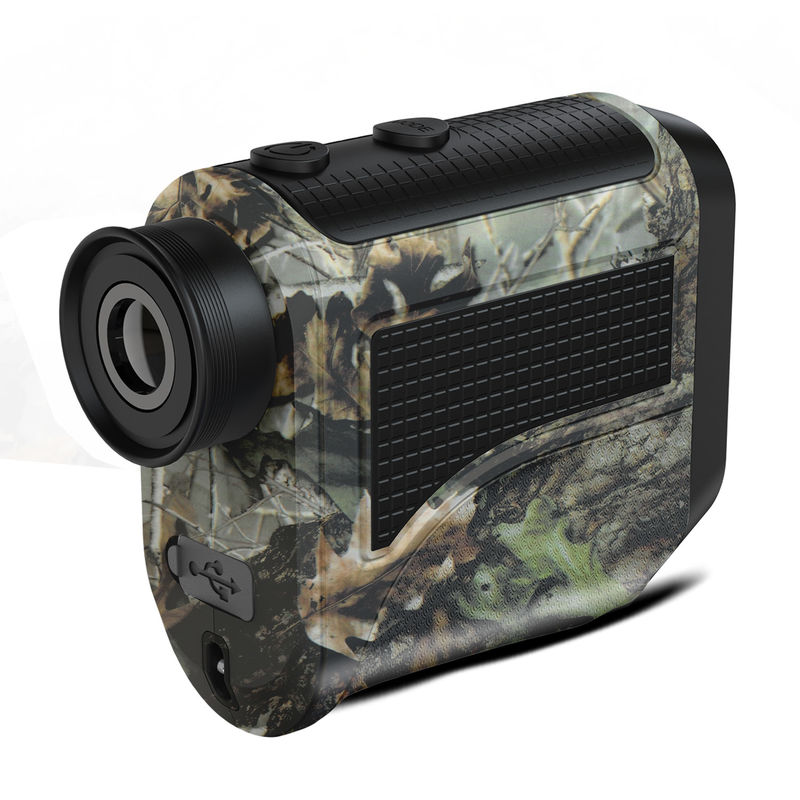 F800m Logo personnalisé Golf Laser Rangefinder Fonction de vibration de pente Optique claire pour les golfeurs