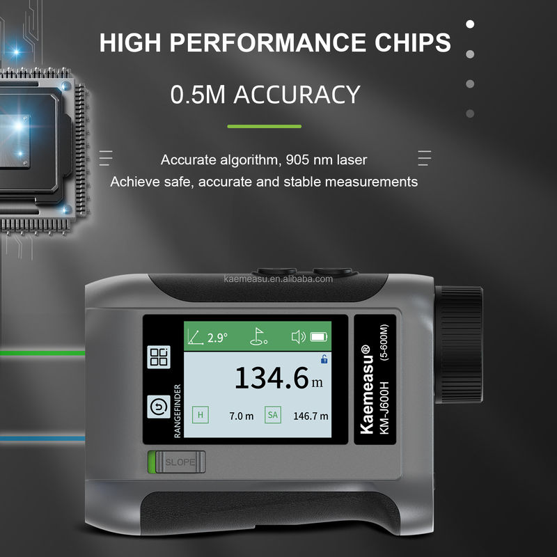 J Écran LCD Golf Sport Télémètre laser Télémètre optique