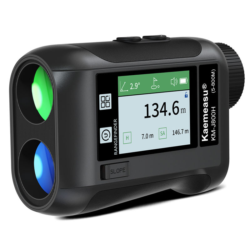 J600m Télémètre laser rechargeable à lecture rapide Télémètre à distance laser écran LCD stockage de mémoire Portable