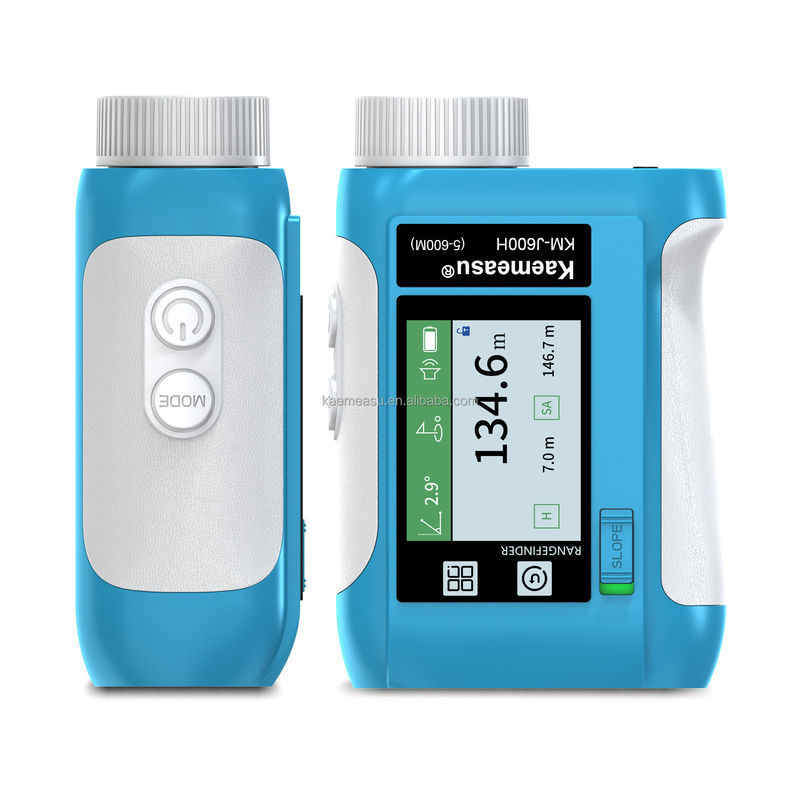 J1200m Multifonction Laser Distance Meter Mesure de niveau de poche Calcul pour la construction Chasse au golf
