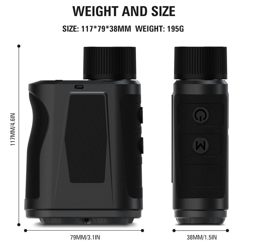 Support personnalisé Téléscope H 600m pour piste de golf Fonction de longue distance Produits