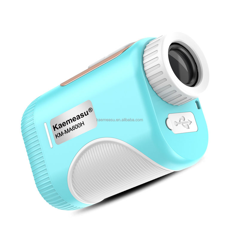 Batterie rechargeable alimentée par un télémètre laser de golf de 1200m 6.55x grossissement de qualité industrielle OEM 92*58*35mm