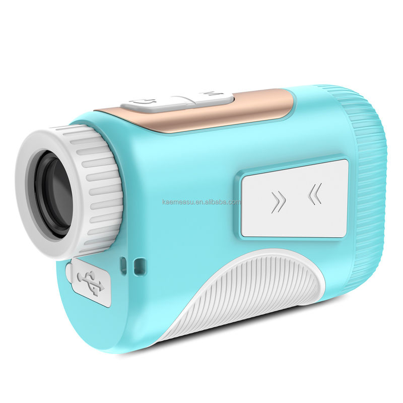 Batterie rechargeable alimentée par un télémètre laser de golf de 1200m 6.55x grossissement de qualité industrielle OEM 92*58*35mm