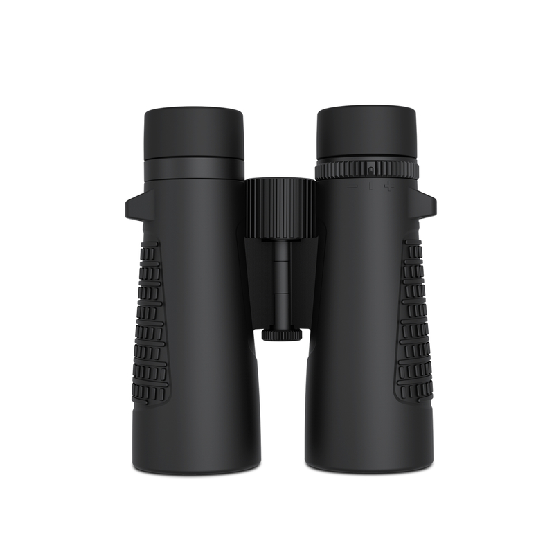Kaemeasu C Modèle noir 10x42 HD Binoculaire imperméable à l'eau pour adultes, Binoculaire pour observation des oiseaux et randonnée, Optique avec prisme BAK4, Corps en alliage de magnésium antichoc, Vision claire et claire