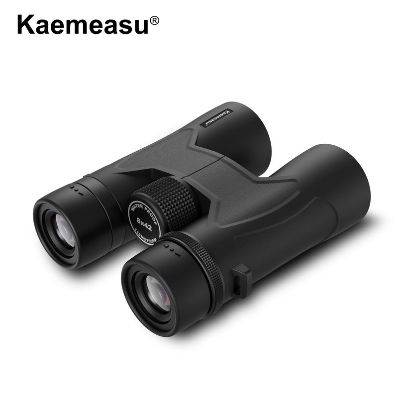 E 8x42 HD BAK4 Prisme Binoculars Pêche Escalade Sightseeing Binoculars compacts pour les voyages et les randonnées
