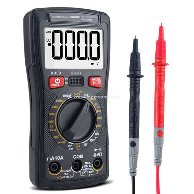 Kaemeasu 09B NCV Résistance à la capacité Voltmètre Multimètre numérique